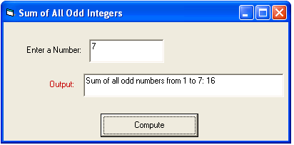 C# Program For Even And Odd Numbers