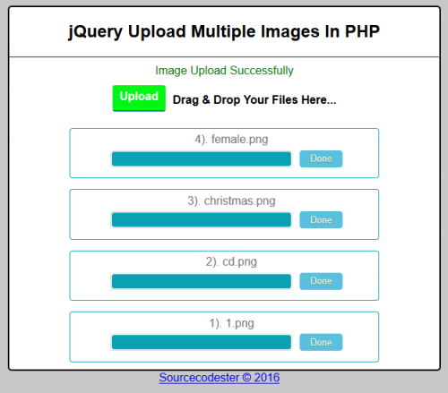 Html Form File Upload Php