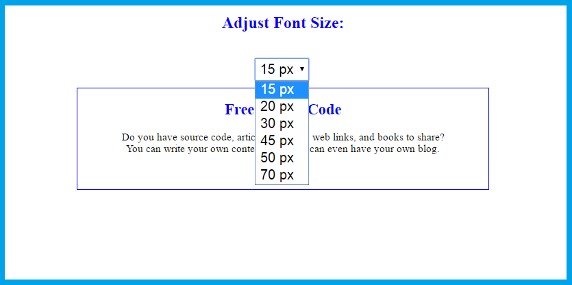 font-size-adjustment-using-javascript-in-html-free-source-code