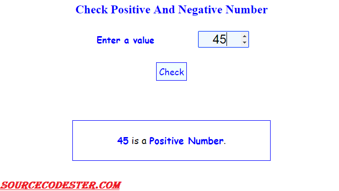 Positive Number