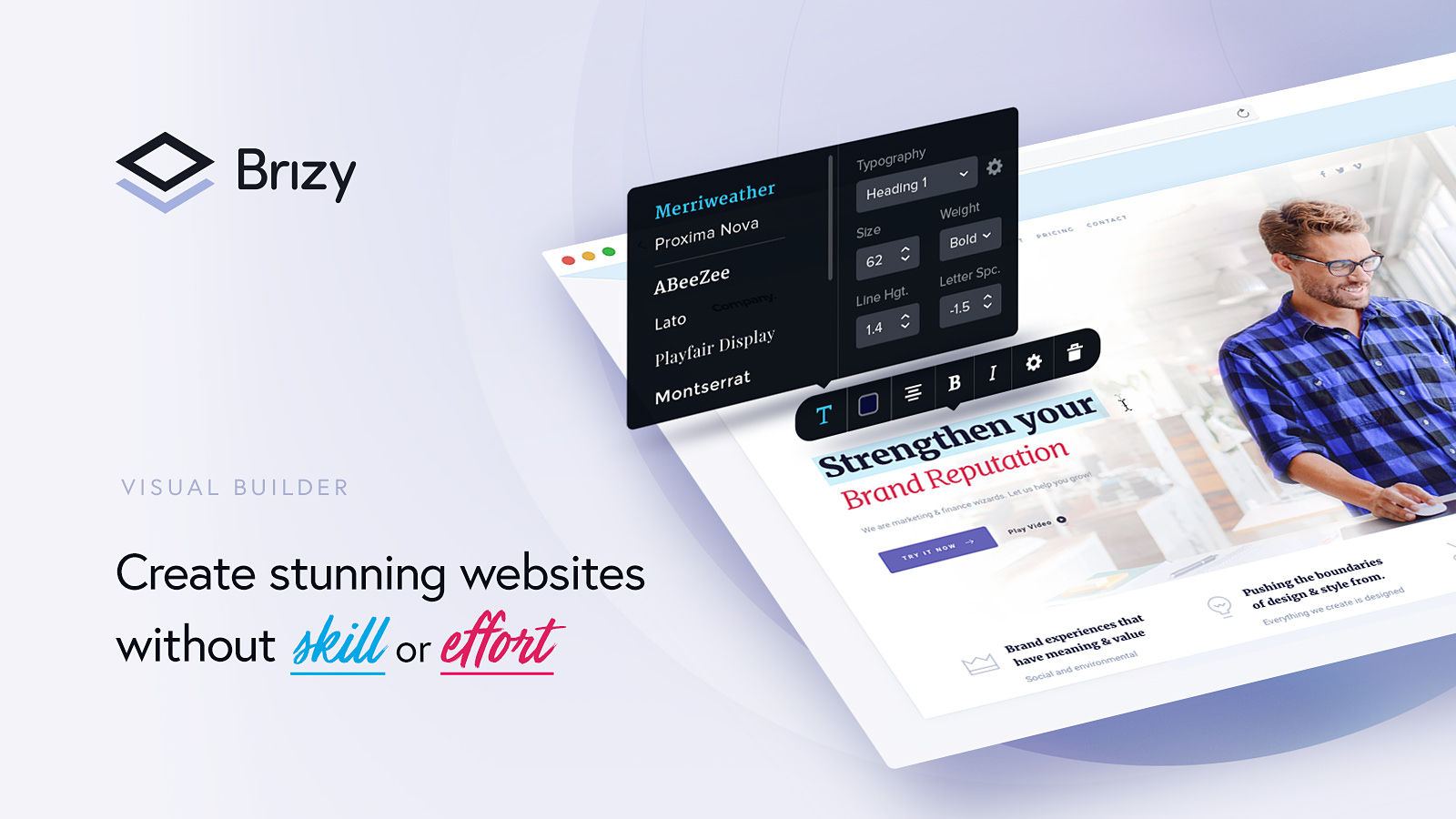 Brizy - Innovative Site Builder