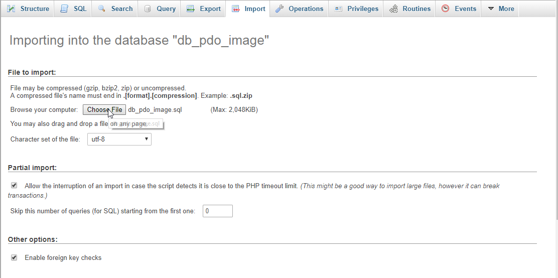 php-simple-image-upload-using-pdo-sourcecodester