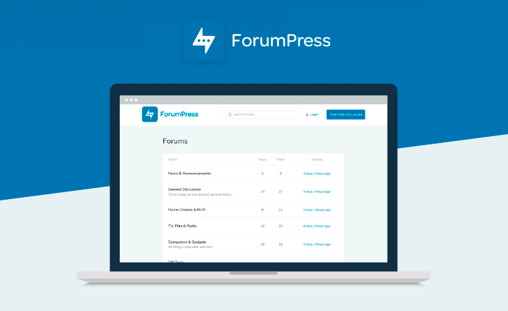 WordPress Forum Theme