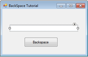 Backspace Button in  | Free Source Code Projects and Tutorials