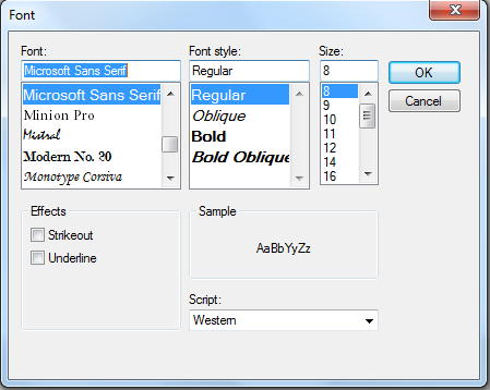 Font Dialog Tutorial in Visual Basic.NET | SourceCodester