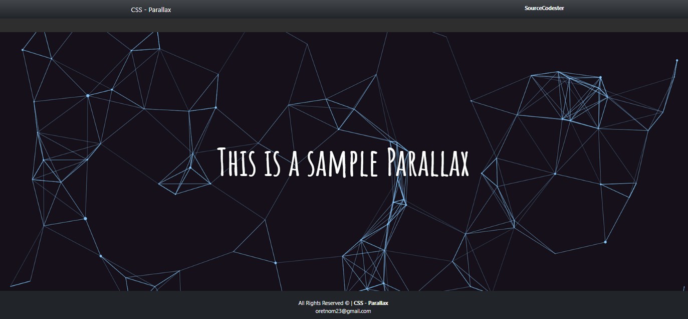 Creating A Parallax Website Design Using Pure CSS Tutorial SourceCodester