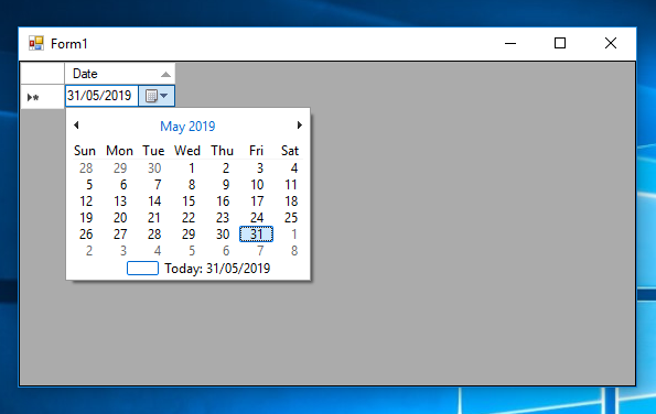 How To Add Datetimepicker Column Using C Free Source Code Projects