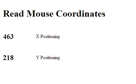 flash mouse coordinates