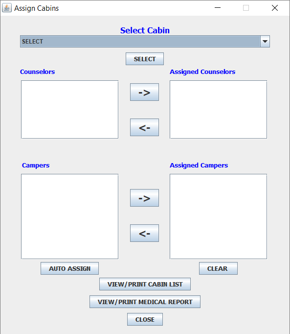 Cabin Assigner Pro