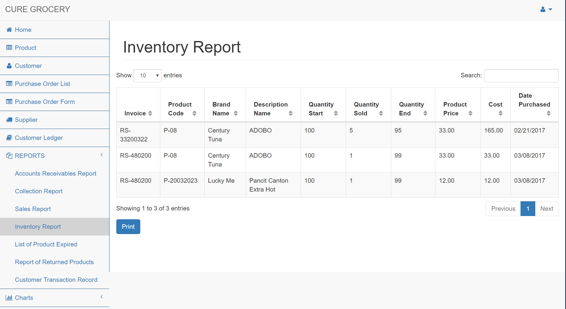 grocery store inventory management software free download