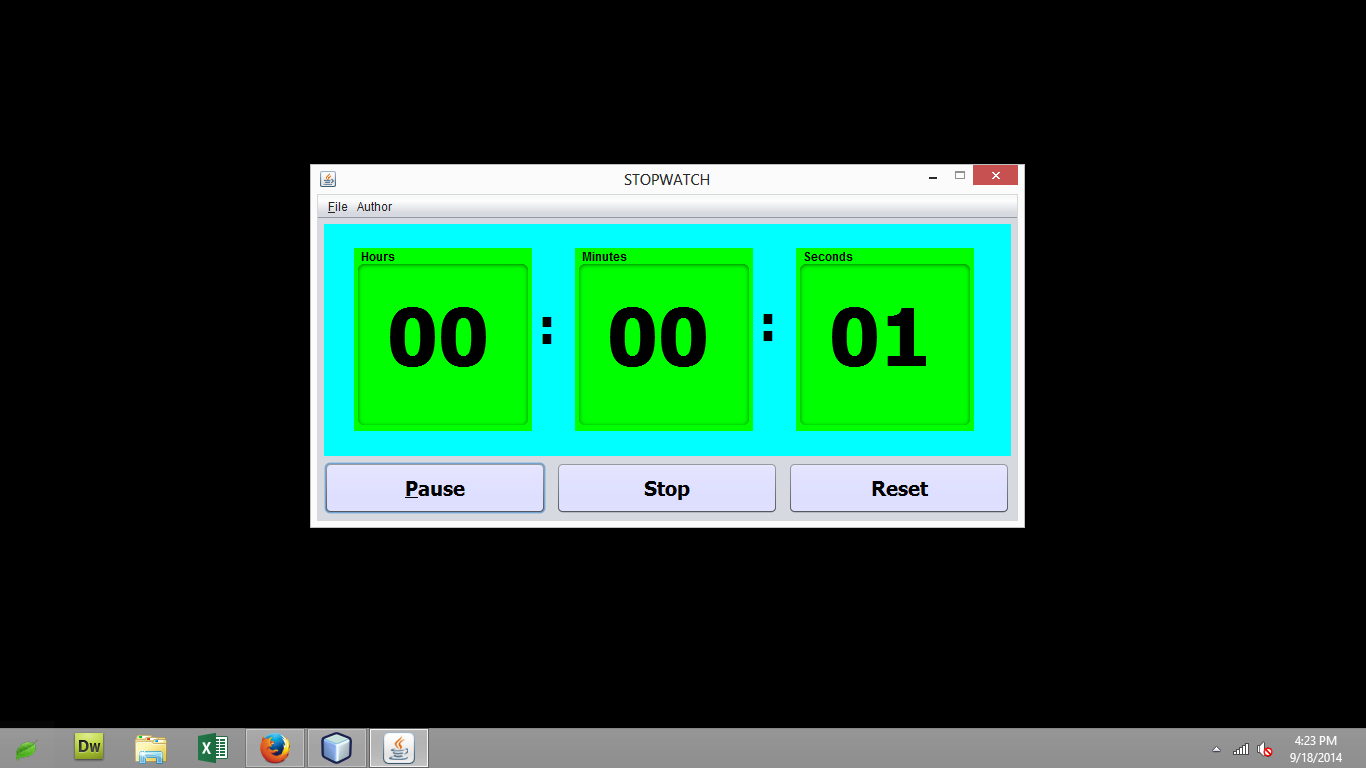 Stopwatch System SourceCodester