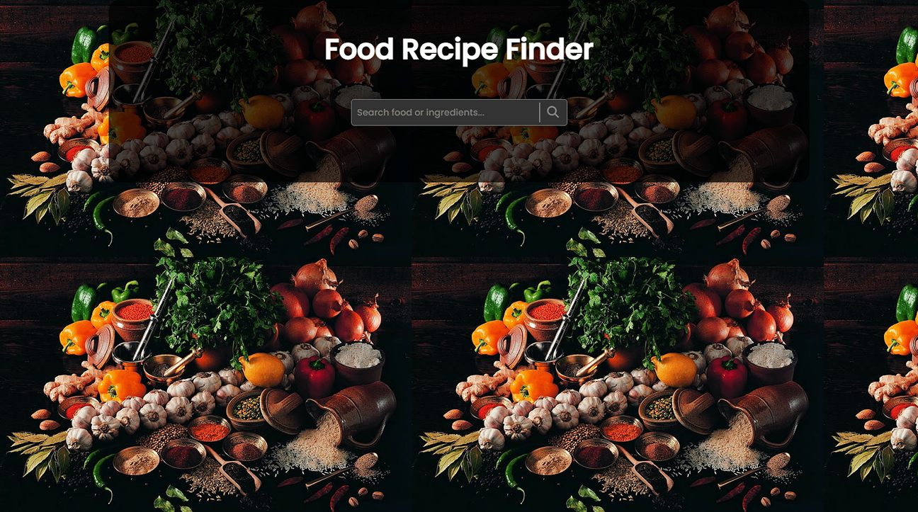 Recipe Finder Tool : What Can I Make With