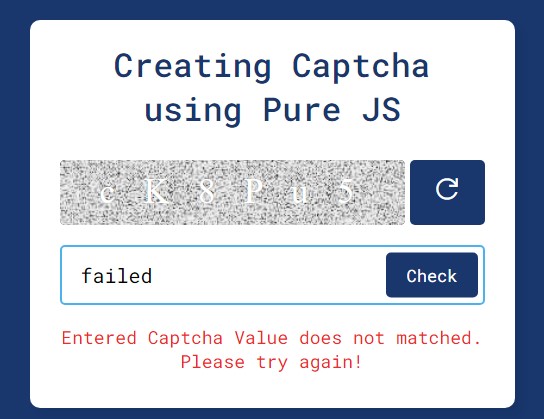 Creating A Custom Captcha Using Pure Javascript Tutorial Sourcecodester 4241