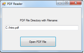 Access компонент для отображения adobe pdf reader