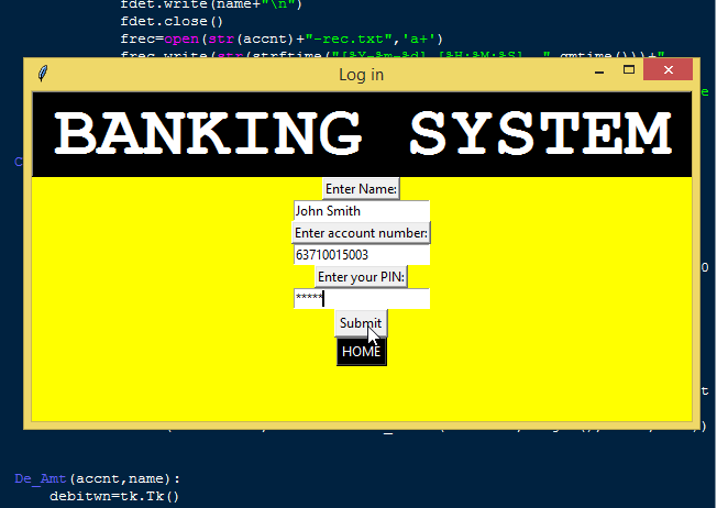 banking management system project in java with source code