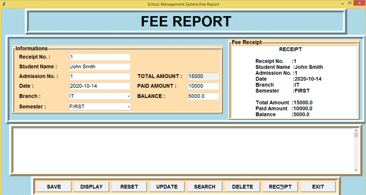 School Management System Project In Python Free Source Code ...