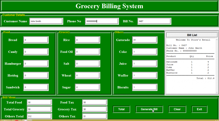 supermarket billing system project java source code free download