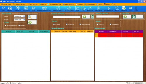 Hotel Management System Project In Java