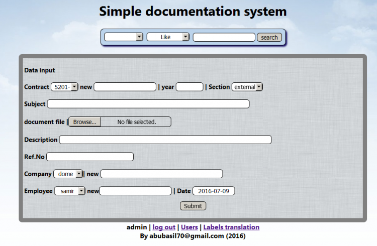 document coding system