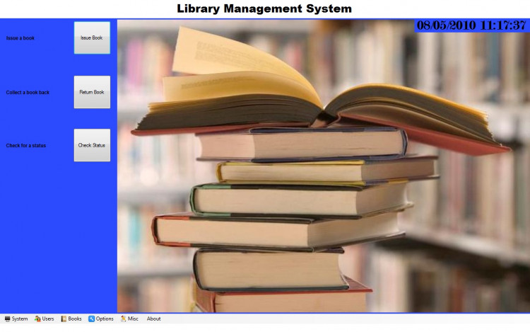 Library Management System | SourceCodester