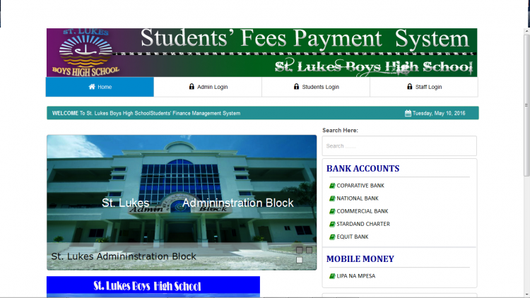 student fee management system project in java free download