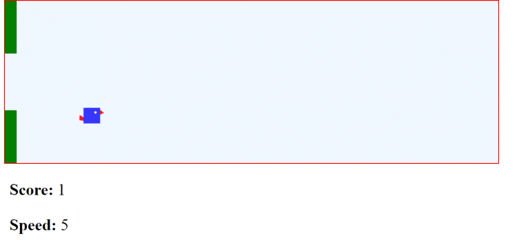 Boxy Bird Game using JavaScript with Source Code | SourceCodester