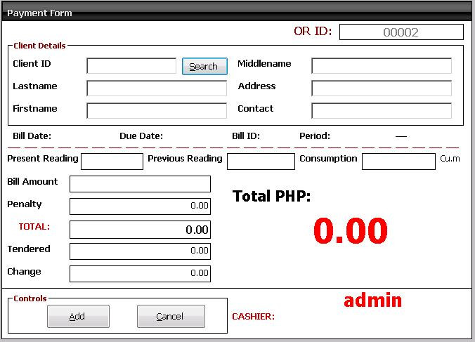 java payment billing project with source code