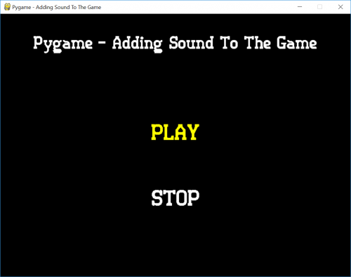 mplay pygame