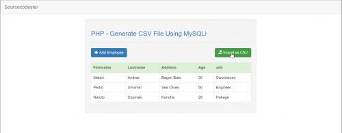 php-generate-csv-file-using-mysqli-free-source-code-tutorials