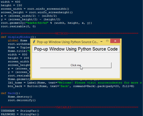 java script popup window example