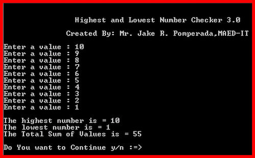 highest-and-lowest-number-determiner-3-0-using-two-dimensional-array