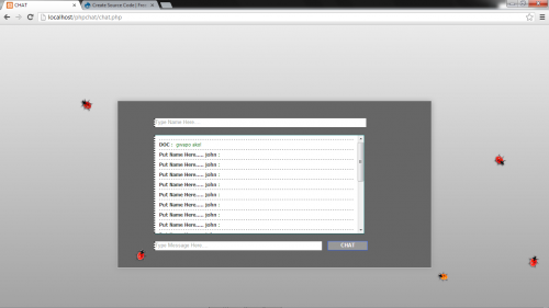 Php Chat Room Script