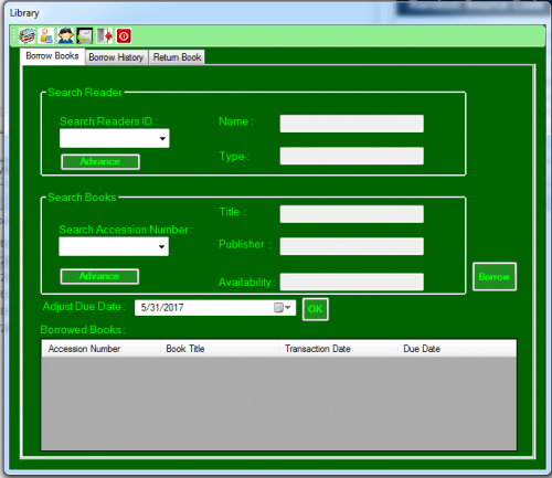 Library Management System using VB.NET and MS Access ...