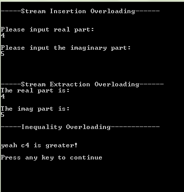 overloading operator