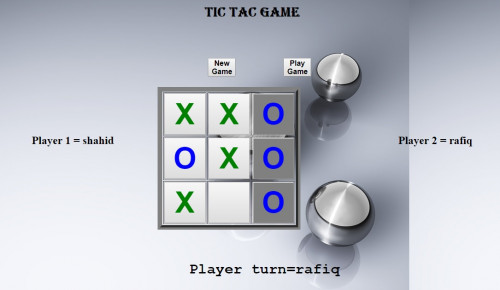 Create a tic tac toe game java