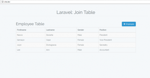 Laravel: Joining Tables | Free Source Code & Tutorials