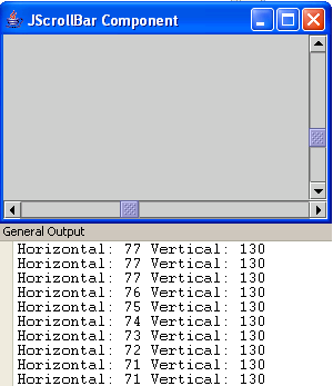 JScrollBar Component In Java | Free Source Code, Tutorials And Articles