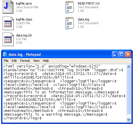 Filehandler java не создает файл