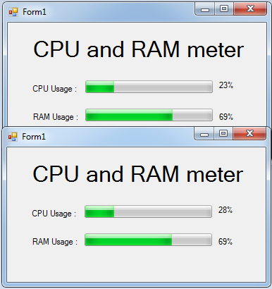 cpu and ram monitor