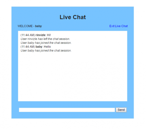simple chat application in java source code