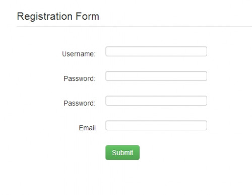 Registration Form Using Bootstrap | Free Source Code & Tutorials