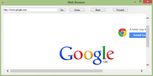 textual web browser